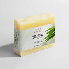 Lemongrass & Sage Soap – Refreshing & Energizing Cleanser