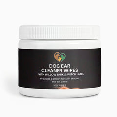 Dog Ear Cleaner Wipes – Gently Removes Dirt & Wax