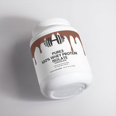 Pure3 100% Whey Protein Isolate – Chocolate Flavor for Lean Muscle