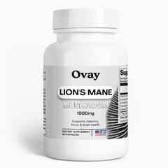 Lion’s Mane Mushroom Capsules – Brain, Memory & Focus Support
