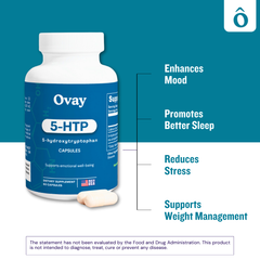 5-HTP Capsules – Natural Mood & Sleep Support