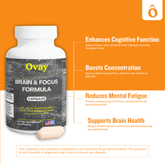 Brain & Focus Formula – Cognitive Support & Mental Clarity