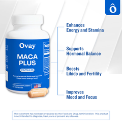 Maca Plus Capsules – Energy, Stamina & Hormonal Balance
