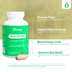 Max Detox – Acai Berry Cleanse & Digestive Support