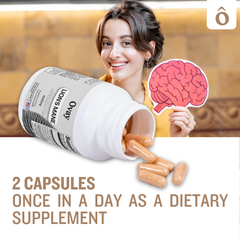 Lion’s Mane Mushroom Capsules – Brain, Memory & Focus Support