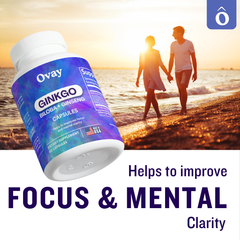 Ginkgo Biloba + Ginseng – Brain Boost & Energy Support