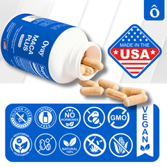 Maca Plus Capsules – Energy, Stamina & Hormonal Balance