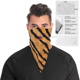 Printed Snood Scarf/Bandana