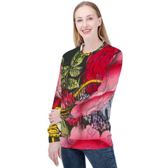 Women's All Over Print Sweater