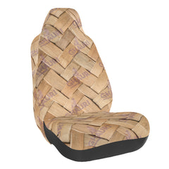 Single Car Seat Cover with Back Side Printed