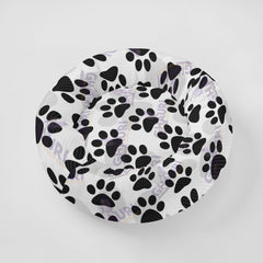 Flannel Round Pet Bed (19X19in)