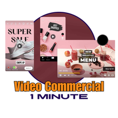1-Minute Video Commercial Ad