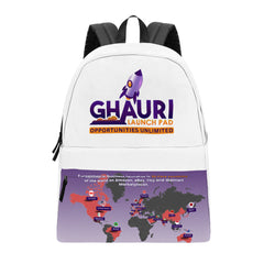 All Over Print Cotton Backpack