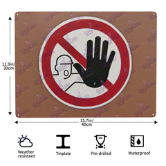 Steel Metal Art Decor 12x16in(Horizontal)