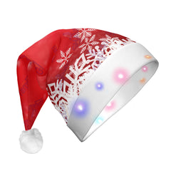 Adult Glowing Plush Christmas Hat