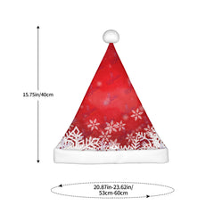 Adult Glowing Plush Christmas Hat