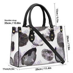 Luxury Women PU Tote Bag - Black