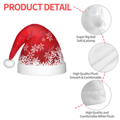 Adult Glowing Plush Christmas Hat