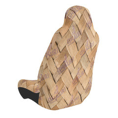Single Car Seat Cover with Back Side Printed