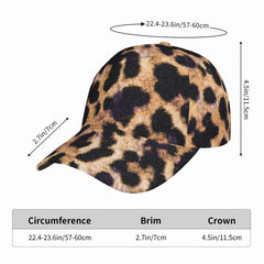 Curved Brim Baseball Cap (AOP)