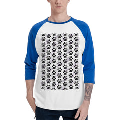 Men's Raglan Sleeves Baseball Shirts