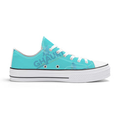 Unisex Classic Low Top Canvas Shoes - White