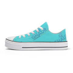 Unisex Classic Low Top Canvas Shoes - White