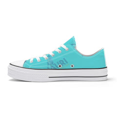 Unisex Classic Low Top Canvas Shoes - White