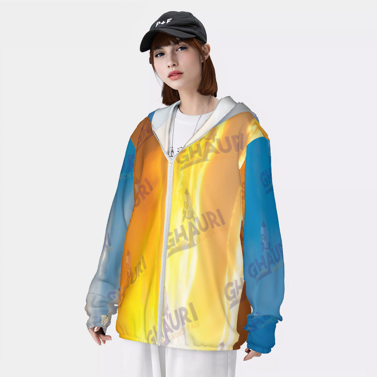Sun Protective Lightweight Zipper Hoodie
