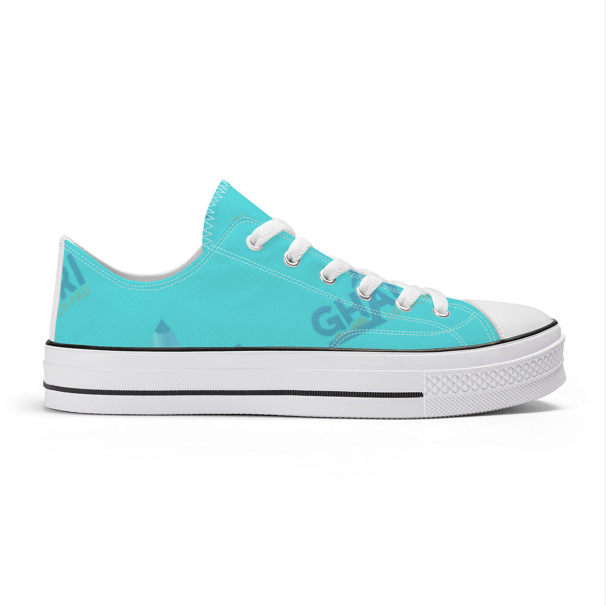 Unisex Classic Low Top Canvas Shoes - White
