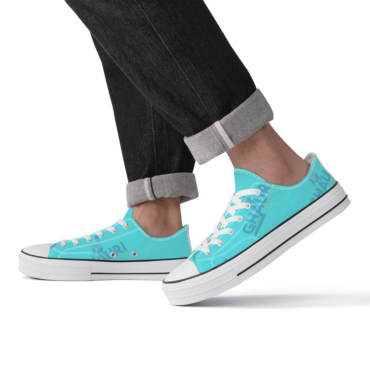 Unisex Classic Low Top Canvas Shoes - White